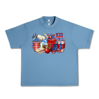 Pebble Blue 4th of july teacher coffee cups Urban Heavy Tee - Zillion Design Studio