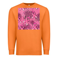 Carrot breast cancer seamless pattern Premium Sweatshirt - Jasminsmagicworld