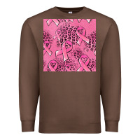 Chestnut breast cancer seamless pattern Premium Sweatshirt - Jasminsmagicworld