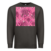 Smoke breast cancer seamless pattern Premium Sweatshirt - Jasminsmagicworld
