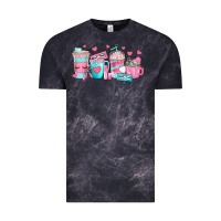 Cloud Black lash hustler coffee cups Vintage Tee - texasbilliewilder