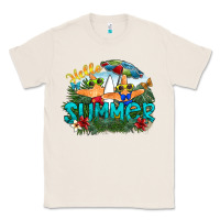 Natural hello summer Classic Tee - SublimationCraftShop