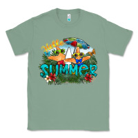 Sage hello summer Classic Tee - SublimationCraftShop