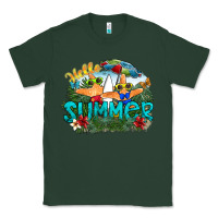 Sports Green hello summer Classic Tee - SublimationCraftShop
