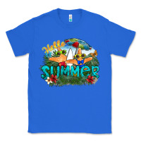 True Royal hello summer Classic Tee - SublimationCraftShop