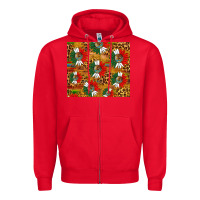 Red mexico sunflower tumbler Zipper Hoodie - HRA Design Shop