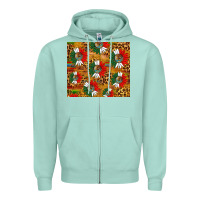 Seafoam mexico sunflower tumbler Zipper Hoodie - HRA Design Shop