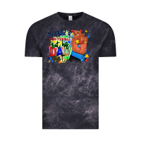 Cloud Black my child is non verbal but his dad aint afro hand Vintage Tee - RanaPortraitStore