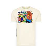 My Child Is Non Verbal But His Dad Aint Afro Hand Vintage Tee | Teevron