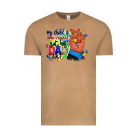 Vintage Camel my child is non verbal but his dad aint afro hand Vintage Tee - RanaPortraitStore