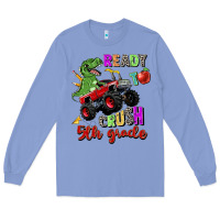 Colony Blue ready to crush 5th grade Long Sleeve Tee - Zillion Design Studio