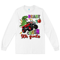 White ready to crush 5th grade Long Sleeve Tee - Zillion Design Studio