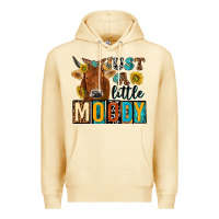 Pina Colada just a little moody with cow Premium Hoodie - NancyCooperArtShop