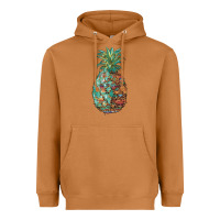 Meerkat pineapple leopar turquoise serape summer Heavyweight Hoodie - Artiststas