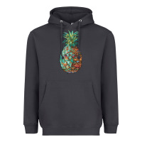 Smoke pineapple leopar turquoise serape summer Heavyweight Hoodie - Artiststas