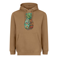 Toasted Coconut pineapple leopar turquoise serape summer Heavyweight Hoodie - Artiststas