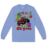 Colony Blue ready to crush 6th grade Long Sleeve Tee - Zillion Design Studio