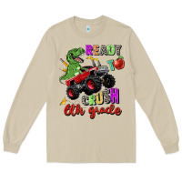 Mushroom ready to crush 6th grade Long Sleeve Tee - Zillion Design Studio