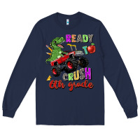 Navy ready to crush 6th grade Long Sleeve Tee - Zillion Design Studio