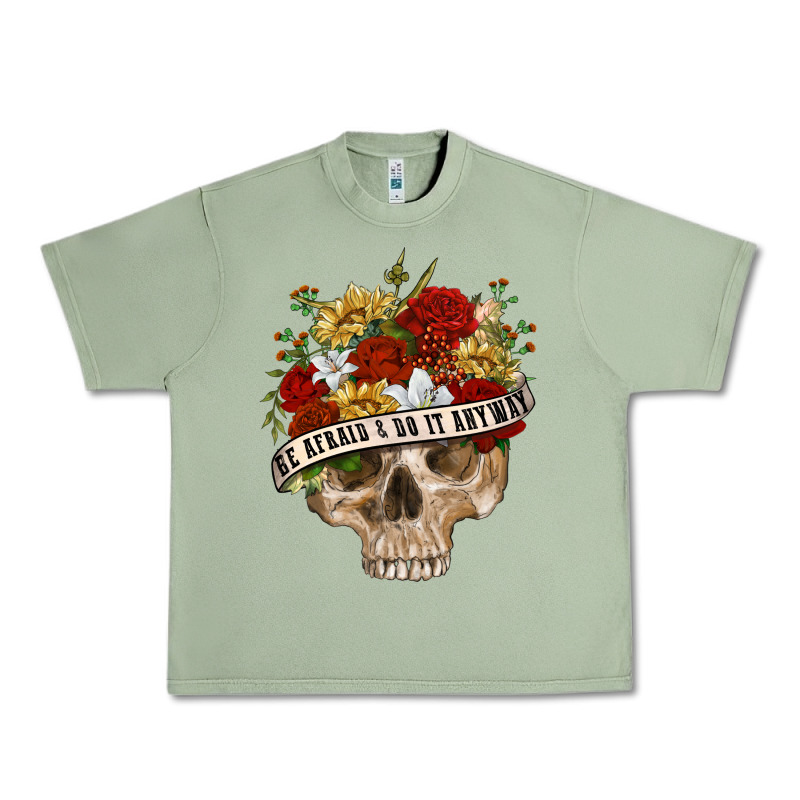 Be Afraid&do It Anyway Urban Heavy Tee by RanaPortraitStore | Teevron
