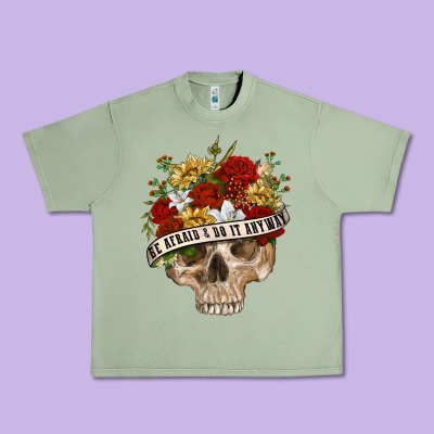 Urban Heavy Tee Be Afraid&Do It Anyway