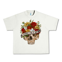 Pistachio Be Afraid&Do It Anyway Urban Heavy Tee - RanaPortraitStore