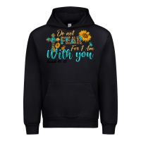 Black do not fear for i am with you Urban Hoodie - BundleAndBundleShop