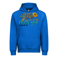 Cobalt do not fear for i am with you Urban Hoodie - BundleAndBundleShop