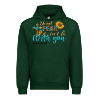 Forest Green do not fear for i am with you Urban Hoodie - BundleAndBundleShop