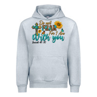 Heather Grey do not fear for i am with you Urban Hoodie - BundleAndBundleShop