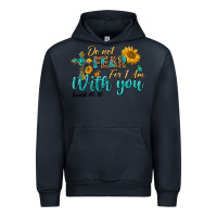 Navy do not fear for i am with you Urban Hoodie - BundleAndBundleShop