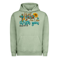 Pigment Oil Green do not fear for i am with you Urban Hoodie - BundleAndBundleShop
