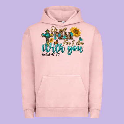 Do Not Fear For I Am With You Urban Hoodie Designed By Bundleandbundleshop