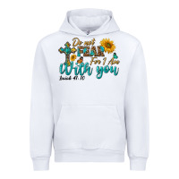 White do not fear for i am with you Urban Hoodie - BundleAndBundleShop