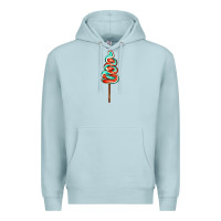 Blue Mist bluered lollipop Premium Hoodie - AdoDesignShop