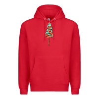 Red bluered lollipop Premium Hoodie - AdoDesignShop