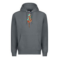 Rock bluered lollipop Premium Hoodie - AdoDesignShop