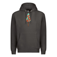Smoke bluered lollipop Premium Hoodie - AdoDesignShop