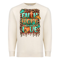 Sandshell faith hope and love Premium Sweatshirt - BarkalooDesign