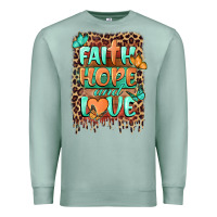 Seafoam faith hope and love Premium Sweatshirt - BarkalooDesign
