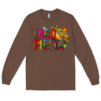 Chestnut taco fiesta Long Sleeve Tee - CTS Tumbler Store