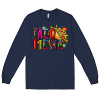 Navy taco fiesta Long Sleeve Tee - CTS Tumbler Store