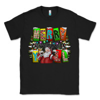 Black merry christmas yall Classic Tee - CowhideDigitalArt