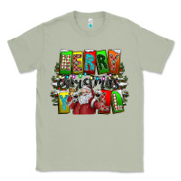 Matcha merry christmas yall Classic Tee - CowhideDigitalArt
