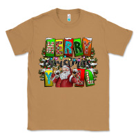 Toasted Coconut merry christmas yall Classic Tee - CowhideDigitalArt