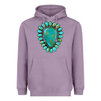 Lavender western gemstone turquoise Heavyweight Hoodie - Artiststas