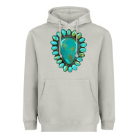 Moon Dust western gemstone turquoise Heavyweight Hoodie - Artiststas