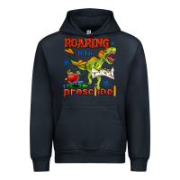 Navy roaring into preschool Urban Hoodie - BundleAndBundleShop