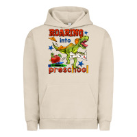 Pigment French Oak roaring into preschool Urban Hoodie - BundleAndBundleShop