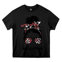 Black race mom Heavy Core Tee - SublimationCraftShop